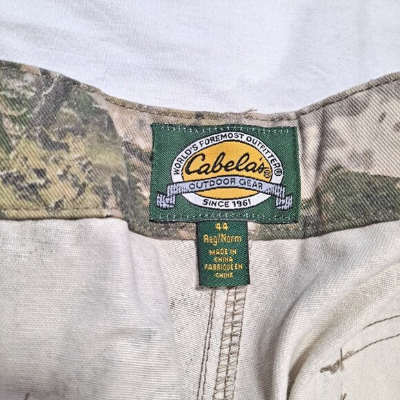 Cabelas Men’s Hunting Cargo Pants Camouflage Camo Zonz Western Size 44 Reg - Picture 7 of 12